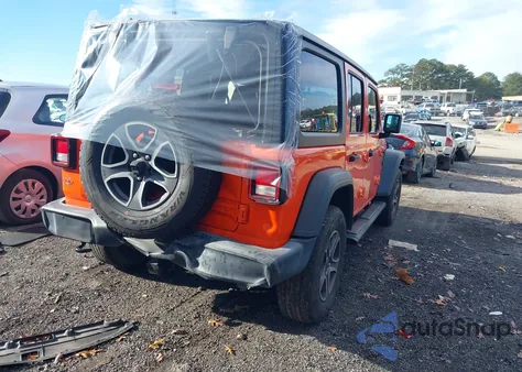 2019 Jeep Wrangler Unlimited Sport S 4X4 z USA, uszkodzony, nr VIN 1C4HJXDGXKW546370